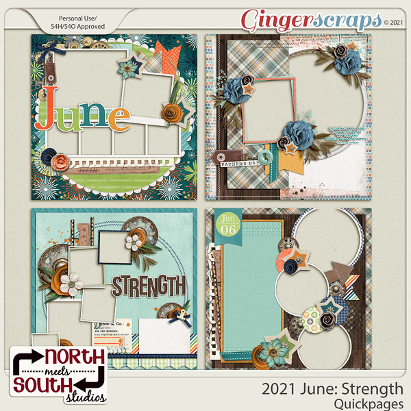 2021 June: Strength Quickpages by North Meets South Studios