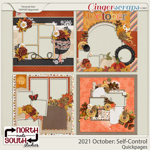 2021 October: Self-Control Quickpages by North Meets South Studios