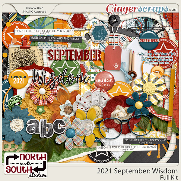 2021 September: Wisdom Full Kit by North Meets South Studios