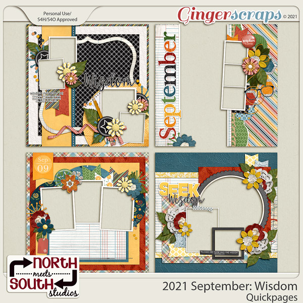 2021 September: Wisdom Quickpages by North Meets South Studios