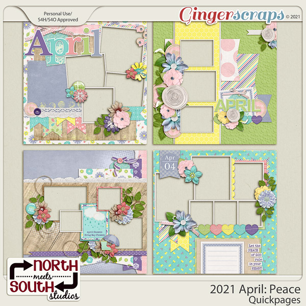 2021 April: Peace Quickpages by North Meets South Studios