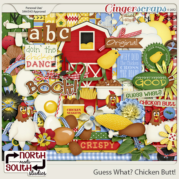 Guess What? Chicken Butt! Kit by North Meets South Studios