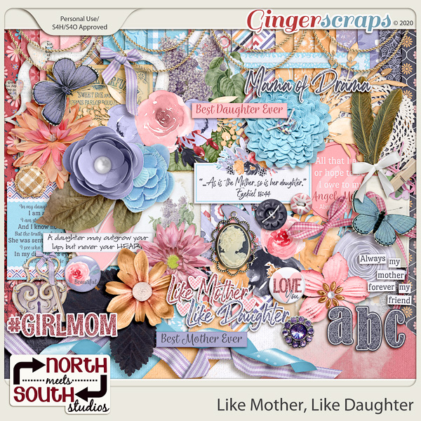 Like Mother Like Daughter Collab Kit by North Meets South Studios