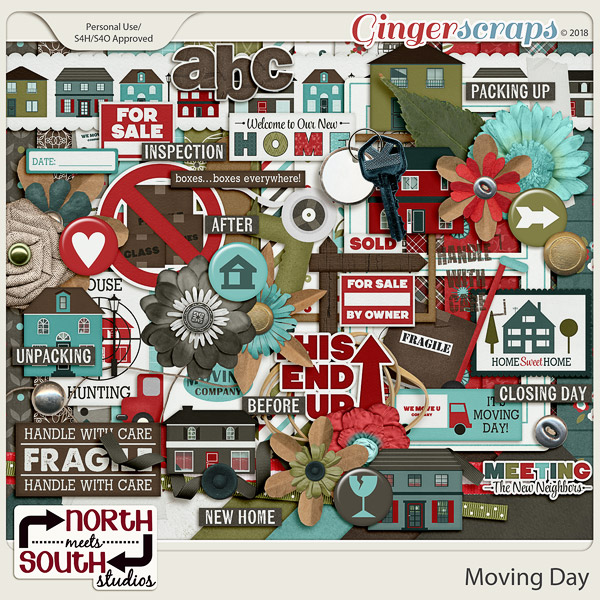Moving Day Collab Kit by North Meets South Studios