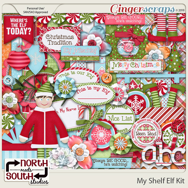 My Shelf Elf Kit by North Meets South Studios