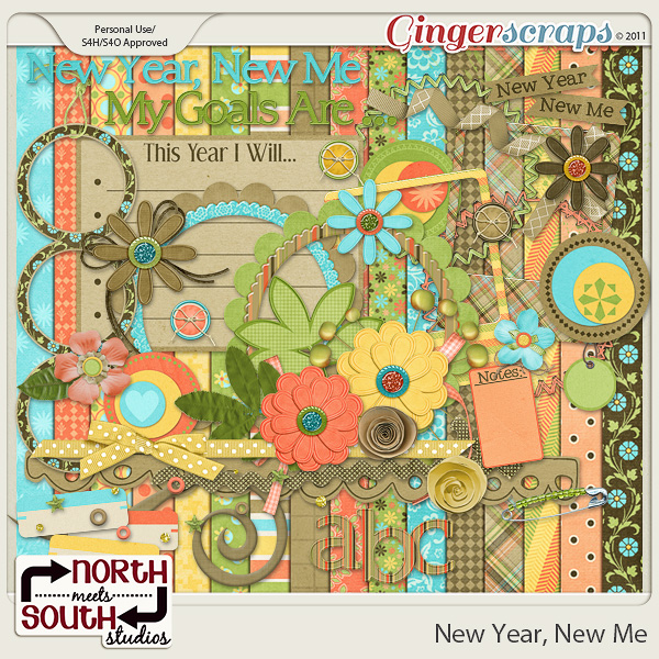 New Year, New Me {Collab Kit} by North Meets South Studios