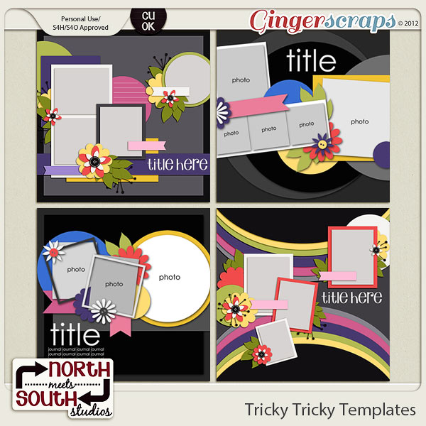 Tricky Tricky Templates by North Meets South Studios