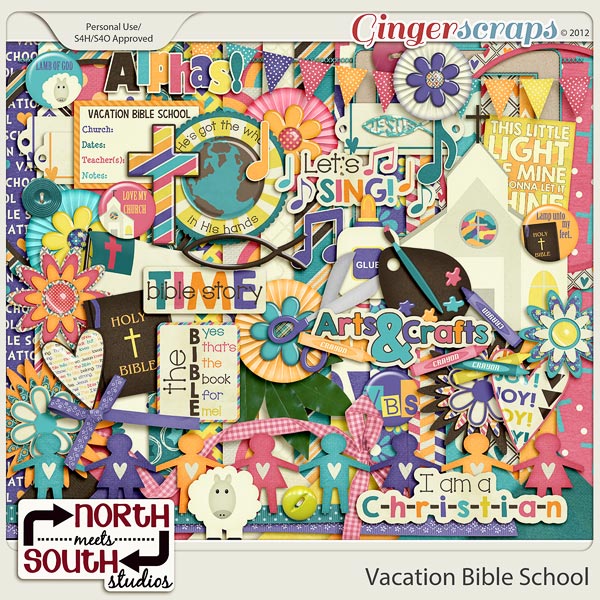 Vacation Bible School Kit by North Meets South Studios