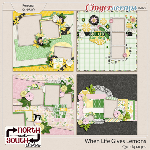 When Life Gives Lemons Quickpages by North Meets South Studios