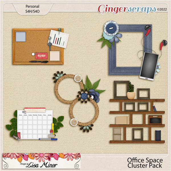 Office Space Cluster Pack from Designs by Lisa Minor