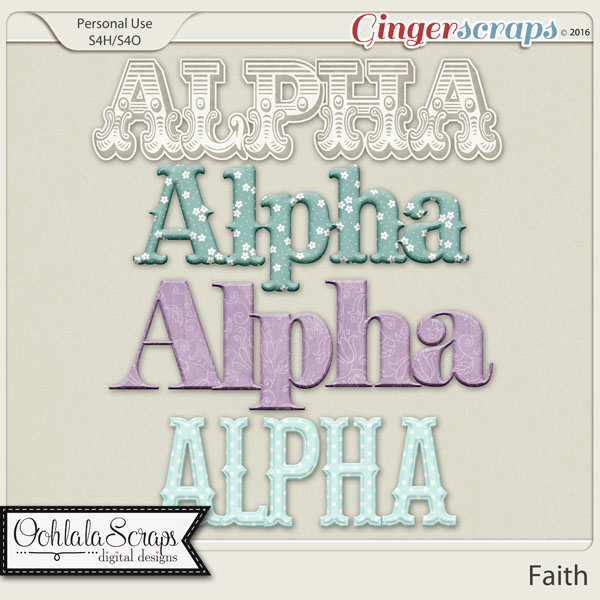 Faith Alphabets