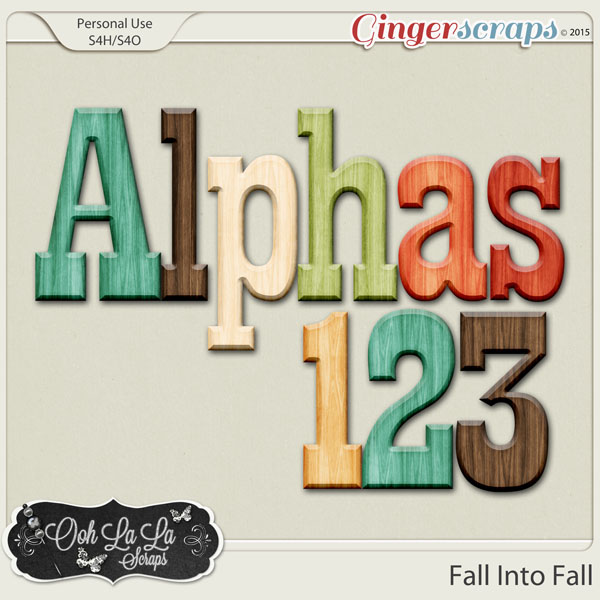 Fall Into Fall Alphabets