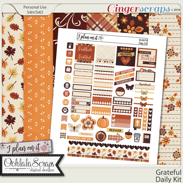 Grateful Planner Daily Kit