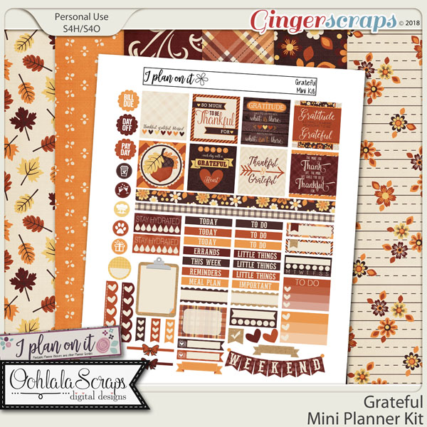 Grateful Planner Mini Kit