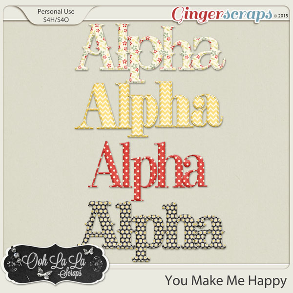 You Make Me Happy Alphabets