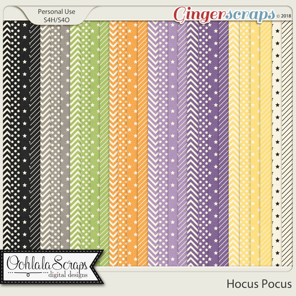 Hocus Pocus Pattern Papers