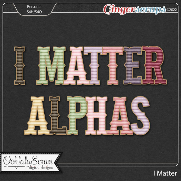 I Matter Alphabets