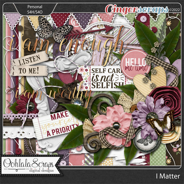 I Matter Digital Scrapbook Kit