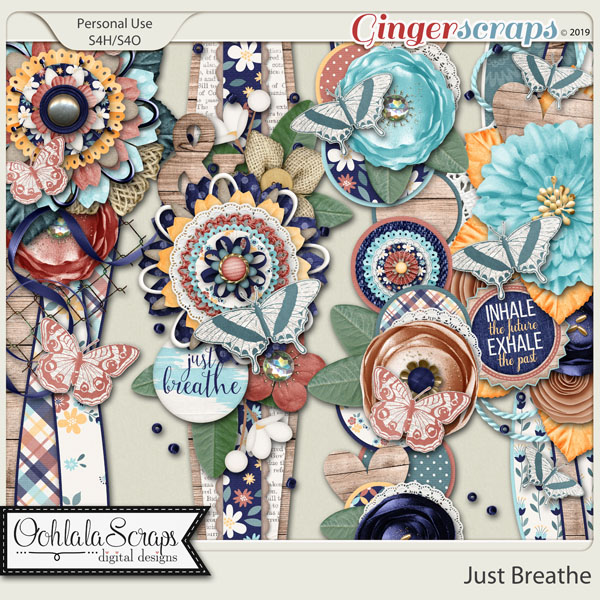 Just Breathe Page Borders