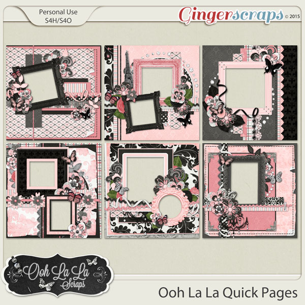 Ooh La La Quick Pages