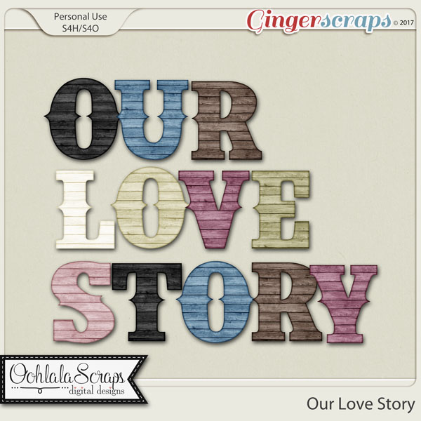 Our Love Story Alphabets