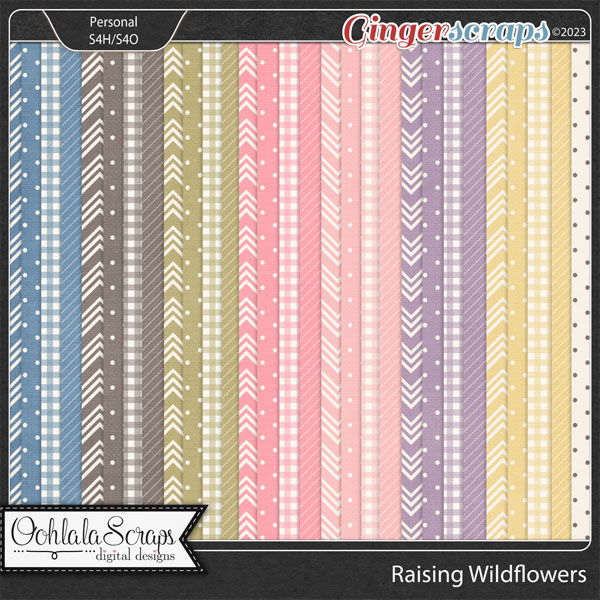 Raising Wildflowers Pattern Papers