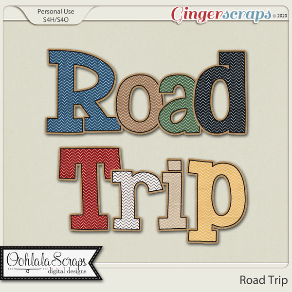 Road Trip Extra Alphabets