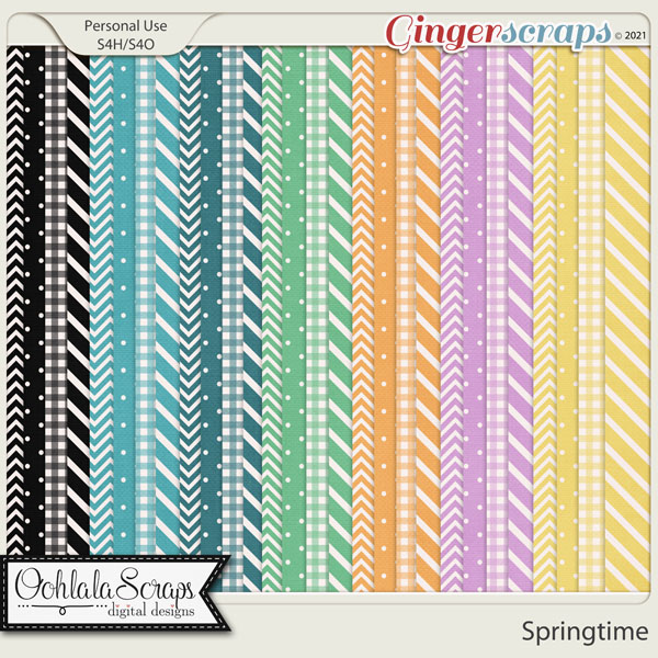 Springtime Pattern Papers