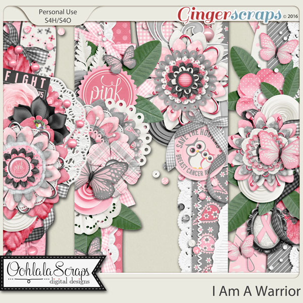 I Am A Warrior Page Borders