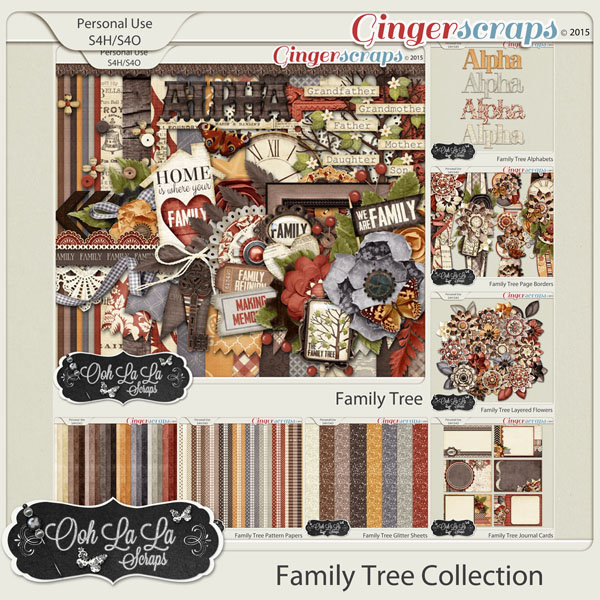 GingerScraps :: Bundled Goodies :: Our Love Story Digital Scrapbook Bundle