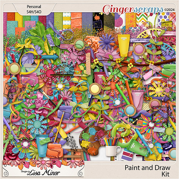 Paint and Draw from Designs by Lisa Minor