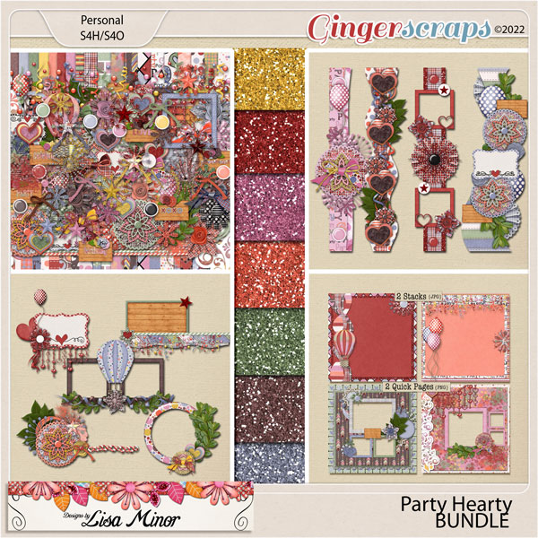 Party Hearty BUNDLE from Designs by Lisa Minor
