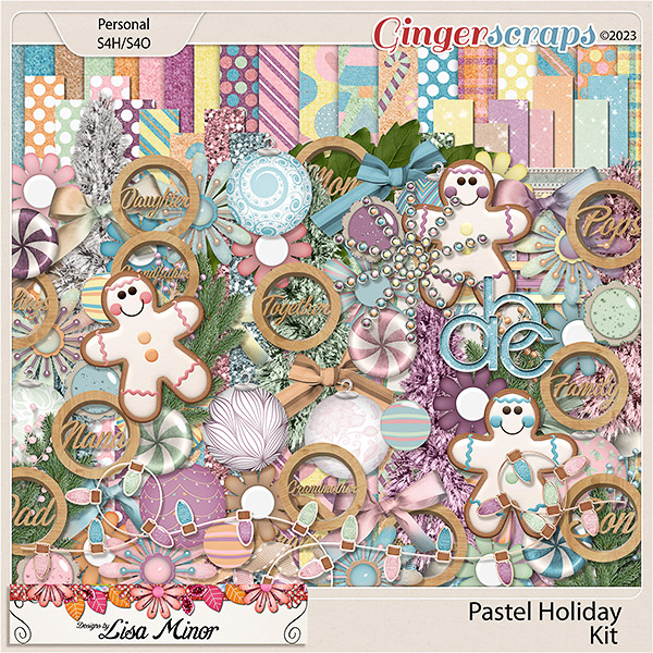 Pastel Holiday from Designs by Lisa Minor