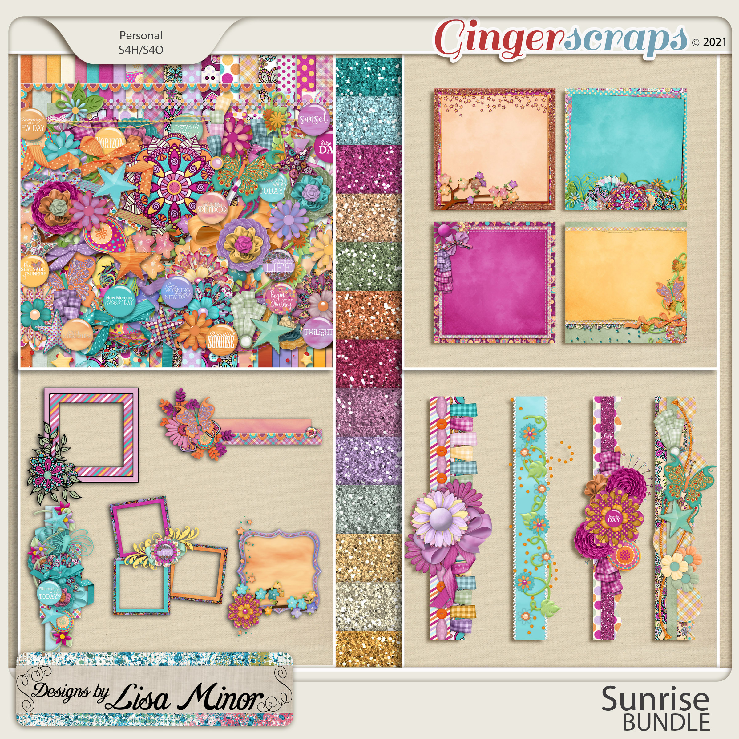 Sunrise BUNDLE from Designs by Lisa Minor