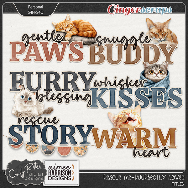 Rescue Me - Purrfectly Loved [Titles] Cindy Ritter & Aimee Harrison