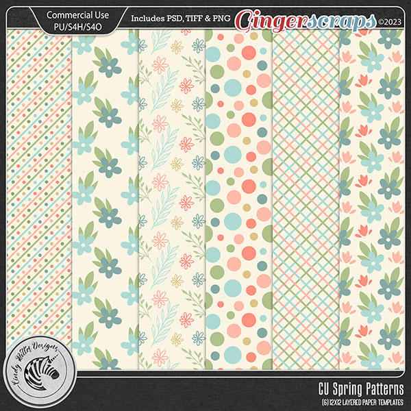 CU Spring Patterns by Cindy Ritter
