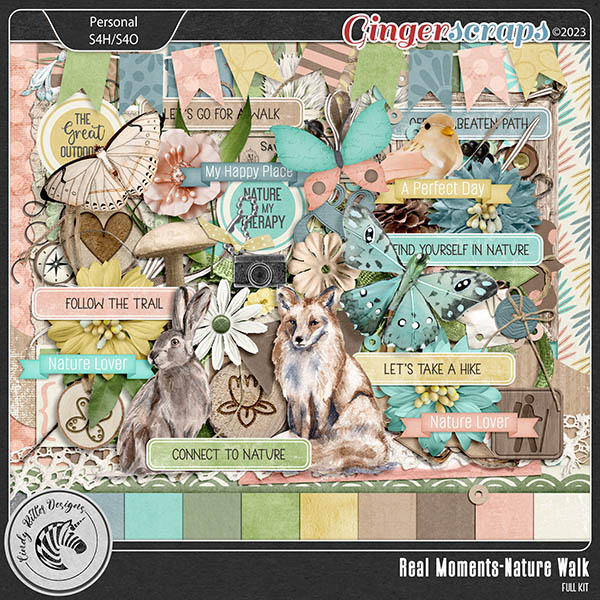 Real Moments-Nature Walk [Kit] by Cindy Ritter