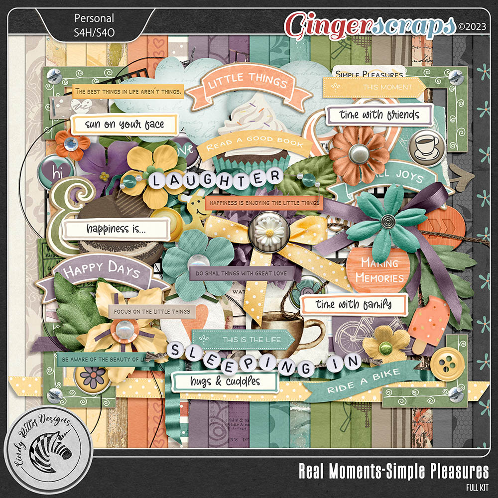 Simple Pleasures [Kit] by Cindy Ritter