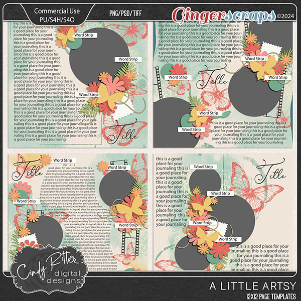 A Little Artsy [Templates-CU OK] by Cindy Ritter