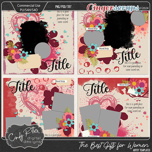 Best Gifts for Women [Artsy Templates] by Cindy Ritter