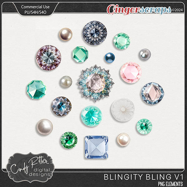 Blingity Bling V1 by Cindy Ritter [CU]