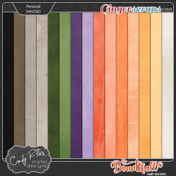 Bountifall [Solid Papers] by Cindy Ritter