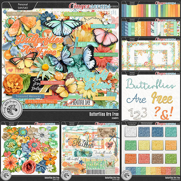Butterflies Are Free [Bundle] by Cindy Ritter