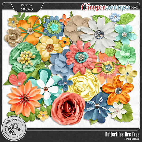 Butterflies Are Free [Flowers and Foliage] by Cindy Ritter