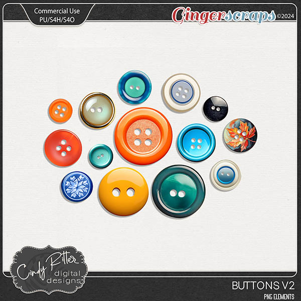 Buttons V2 by Cindy Ritter [CU] 