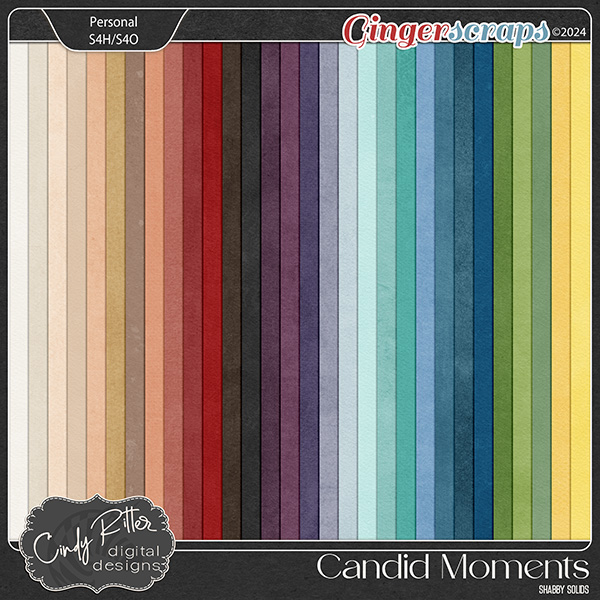 Candid Moments [Shabby Solids] by Cindy Ritter