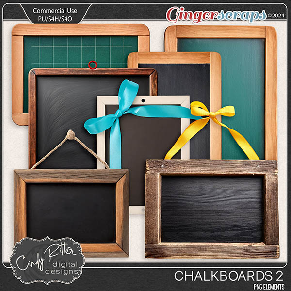 Chalkboards V2 by Cindy Ritter [CU] 