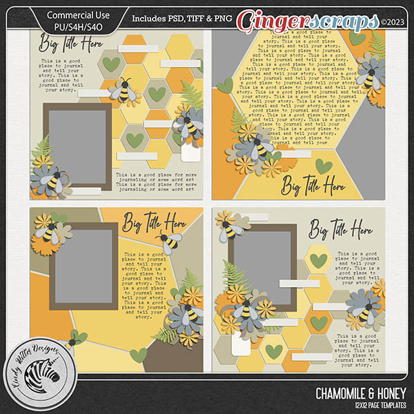 Chamomile & Honey [Templates-CU OK] by Cindy Ritter