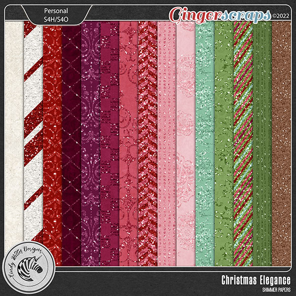 Christmas Elegance [Shimmer Papers] by Cindy Ritter