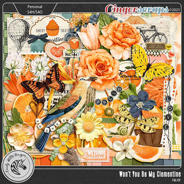 Won't You Be My Clementine [Kit] by Cindy Ritter